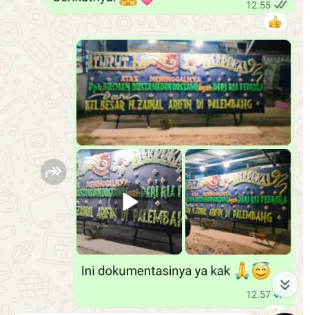 Pengiriman Papan Bunga Duka Bintaro