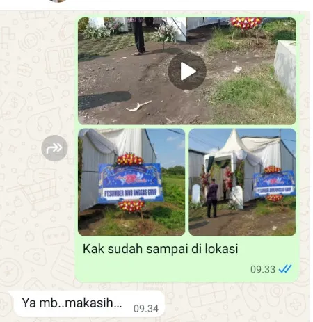 Pengiriman Karangan Bunga Bintaro