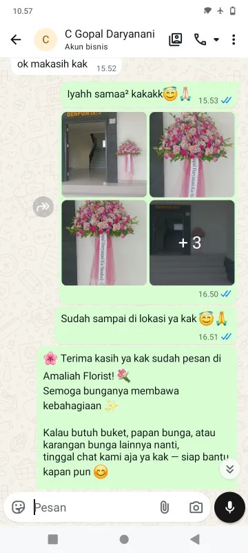 Pengiriman Karangan Bunga Bintaro