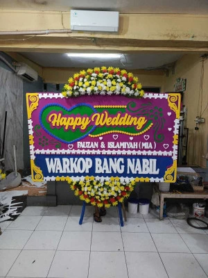 Papan Bunga di Bintaro