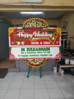 Papan Bunga di Bintaro
