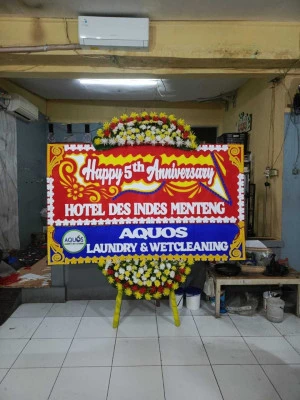 Papan Bunga di Bintaro