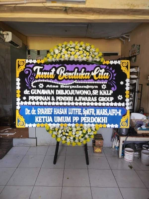 Papan Bunga di Bintaro